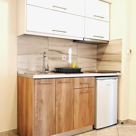 Apartmán Giorgos Apartments. Skála Foúrkas